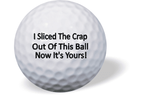 Personalized Golf Balls